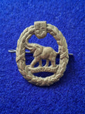 WW2 South African Native Military Corps original cap badge