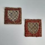Pair of original formation patches for the Headquarters 15th Army Group, WW2