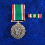 Women's Voluntary Service Medal circa 1961, with original packaging and paperwork