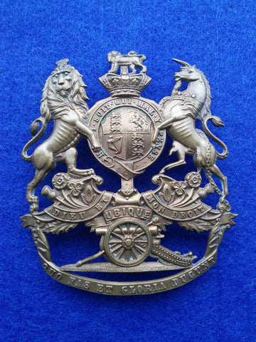 Victorian Royal Field Artillery Helmet Plate Badge for Other Ranks