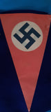 German Nazi paper bunting pennant