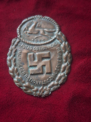 Original German Third Reich Honour Badge of the NSDAP, dated 1933