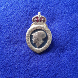 Original WW1 brass and enamel badge Central Association Volunteer Training Corps
