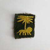 Rare original British Army cloth patch Singapore District Formation Sign