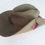 WW2 Slouch Hat, with provenance to a Captain in the Royal Artillery