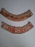 De Danske Lotter original WW2 shoulder titles