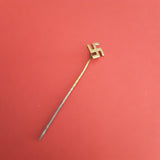 Small original German National Socialist "In Sympathy" stickpin