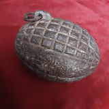 Rare original WW1 Ottoman Turkish Infantry Fragmentation Hand Grenade, deactivated