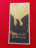 Rare original German print on paper "WHW  1936 1937"