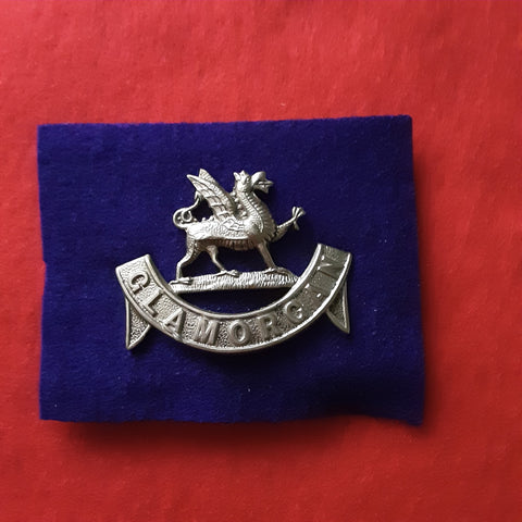 Original Glamorgan Constabulary cap badge
