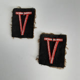 Very rare original formation patches for the Royal Northumberland Fusiliers, circa 1940 - 1950