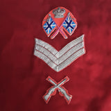 British Army Victorian Colour/Recruiting Sergeant set of 3 insignia