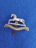 Original cap badge 3rd The King's Own Hussars, circa 1920s onwards, WW2