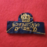 Rare Girl Guides King George VI Coronation 1937 cloth patch