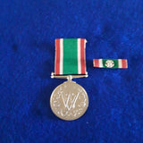 Women's Voluntary Service Medal circa 1961, with original packaging and paperwork