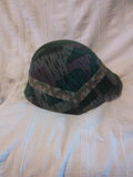 WW2 Swiss Army M1940 pattern helmet with extremely rare wartime cammo. cover