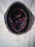 WW2 Swiss Army M1940 pattern helmet with extremely rare wartime cammo. cover