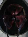 WW2 Swiss Army M1940 pattern helmet with extremely rare wartime cammo. cover